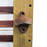 Wooden Patio Beverage Cooler for Porch, Deck or Patio - American Flag Design - 57 Qt - Backyard Expressions BACKYARD EXPRESSIONS PATIO · HOME · GARDEN