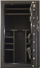 STEELWATER GUN SAFES New Improved Heavy Duty E.M.P Proof, 45 Long Gun, 2 Hour Fire Protection, Auto LED LIghts, Dehumidifier, Door Organizer, Interior Outlet, for Rifles and more. AMHD724228-EMP Steelwater Gun Safes