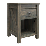 Ameriwood Home Farmington, Nightstand, Weathered Oak Ameriwood Home