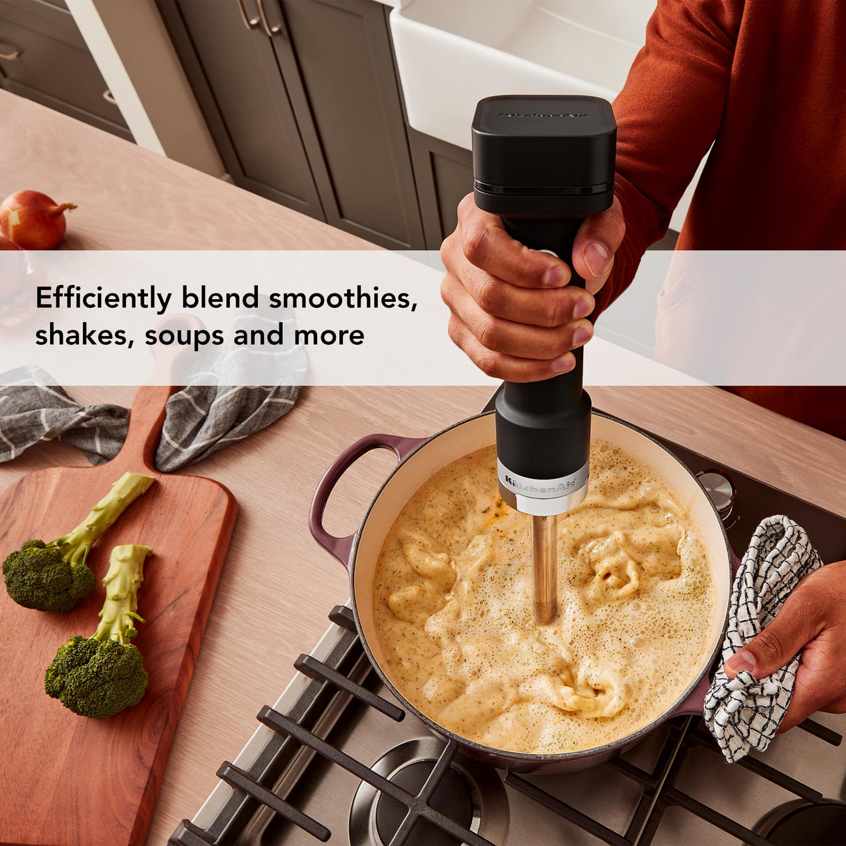 KitchenAid Go™ Cordless Hand Blender - battery included, KHBRV71 KitchenAid
