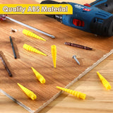 Gulfmew 10 Pcs Wood Anchor, Stripped Screw Hole Repair Kit for Wood, Wall, Door, Wall Anchor, Fixing Stripped Screw Holes, Fits Wood Screws Sizes #2 - WoodArtSupply