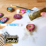 ArtSkills Rock Painting Kit with Geode, Mandala & Glow in The Dark Rock Painting, Arts and Crafts for Kids ArtSkills