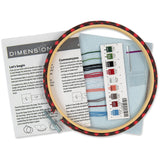 Dimensions 72-09005 Holiday Family Truck Christmas Counted Cross Stitch Kit for Beginners, 6" D, 14 Cnt. White Aida, 5pcs Dimensions