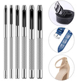 UNCO- Hollow Leather Hole Punch Set, 6 pcs, Steel, Leather Hole Punch Tool, Leather Punch Tool, Hole Punch for Leather Punch Set, Hollow Punch Set, Gasket Hole Punch Set, Hollow Hole Punch Set UNCO