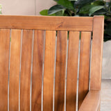 Christopher Knight Home Kally Outdoor Five Piece Acacia Dining Set, Teak Finish Christopher Knight Home