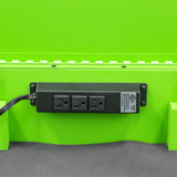 K Tool International 75121 35" Service Cart Tool Box for Garages, Repair Shops, and DIY, (4) Drawers, Locking Lid, (4) 5" Swivel Casters (2) with K Tool International