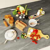 panan Wooden Tortilla Press Mexican Tortillera Presser Made from Natural Food-Grade Bamboo Wood Pataconera with Recipes eBook (Square 6") panan