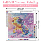 GEEHEIY Sea Turtle Diamond Art Kits for Kids, 5D Turtle Diamond Painting Kits for Adults Beginner, DIY Animal Gem Art Dots for Adults, Perfect for Home Wall Decor 14x14 Inch GEEHEIY