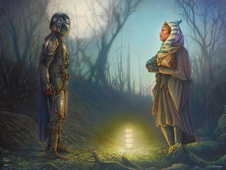 Ceaco - Thomas Kinkade - Star Wars - Mandalorian Connection - 500 Piece Jigsaw Puzzle Ceaco