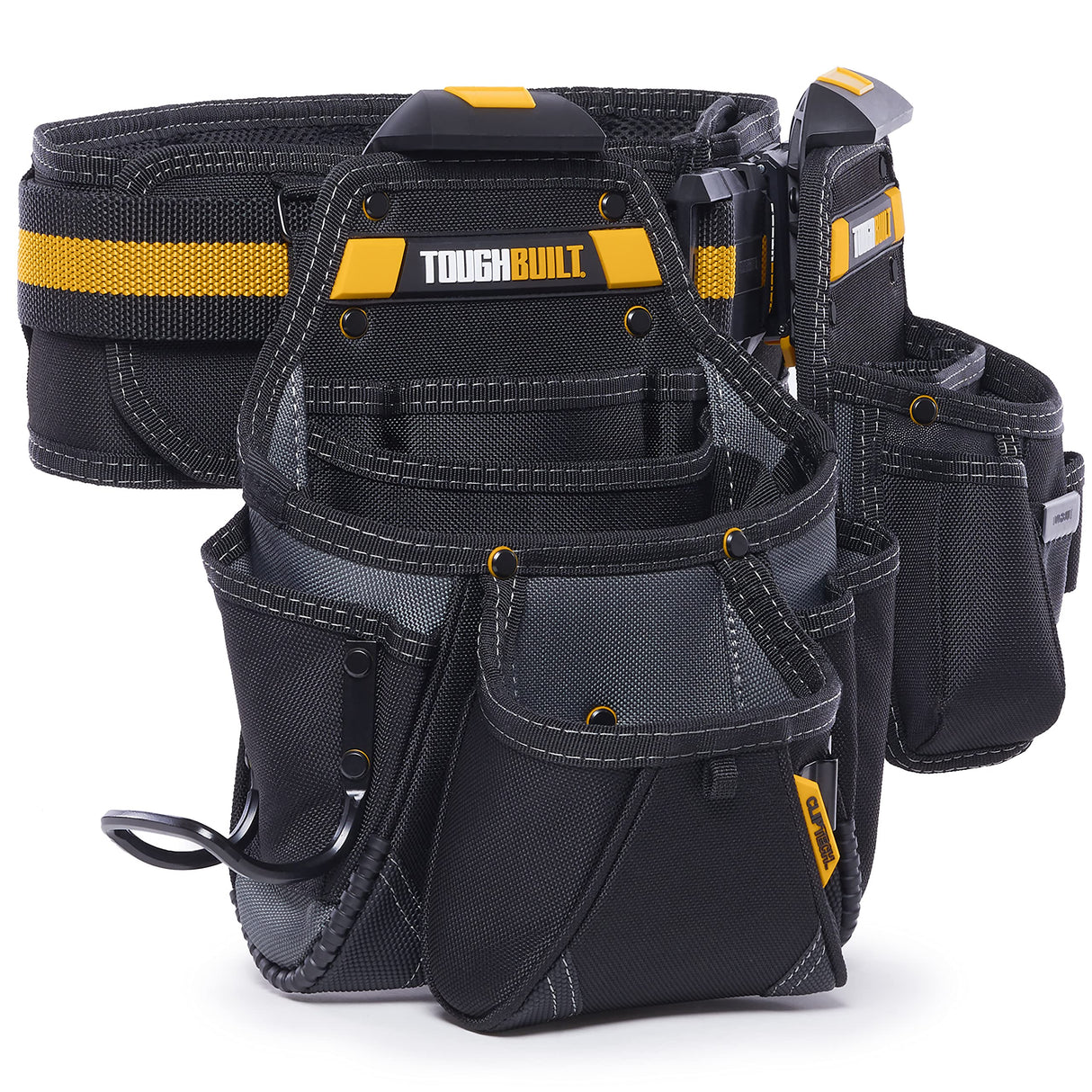 ToughBuilt - TB-CT-111-CP, ClipTech, 3pc Handyman Tool Belt Set ToughBuilt