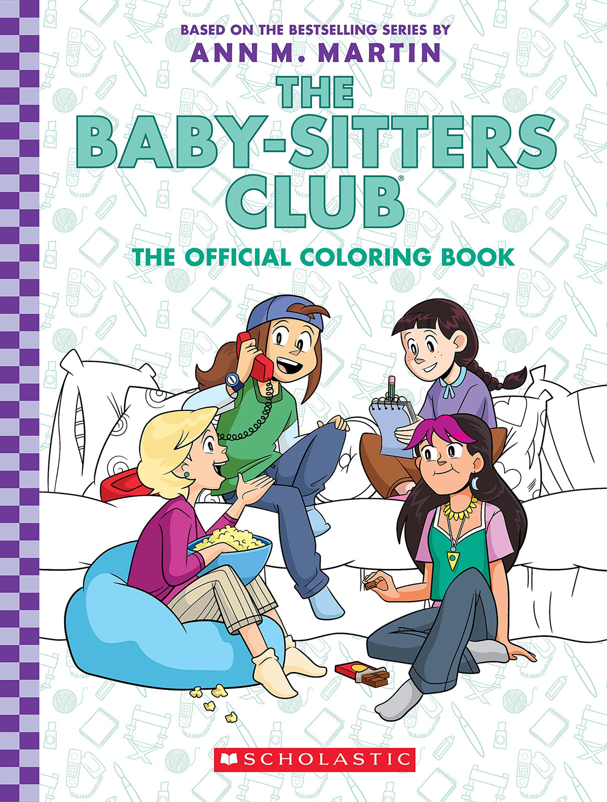 The Baby-sitters Club: The Official Coloring Book WoodArtSupply