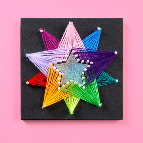 Dan&Darci String Art Craft Kit for Kids - Girls Birthday Gifts for Ages 12 Year Old - Crafts Kits for Girl Age 10,11,12 - DIY Unicorn & Star Toys Gift for Boys - Arts Present Dan&Darci