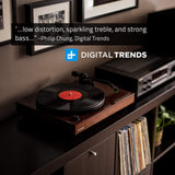 Fluance RT81 Elite High Fidelity Vinyl Turntable Record Player with Audio Technica AT95E Cartridge, Belt Drive, Built-in Preamp, Adjustable Counterweight, High Mass MDF Wood Plinth - Walnut Fluance