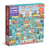 Mudpuppy Chocolate Shop 500 Piece Search and Find Family Puzzle Mudpuppy