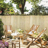 Sprigra Bamboo Slat Fence 4ft x 13ft, Natural Bamboo Fencing, Bamboo Privacy Screen Outdoor, Balcony Privacy Fence for Garden, Balcony, Pool, Patio Sprigra