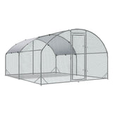 Large Metal Chicken Coop Upgrade Tri-Supporting Wire Mesh Chicken Run,Chicken Pen with Water-Resident and Anti-UV Cover,Duck Rabbit House Outdoor(9'W x 13'L x 6.5'H) Betterhood