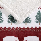 Eddie Bauer - Blanket, Super Soft Reversible Sherpa & Brushed Fleece Bedding, Throw Blankets for Couch, Ideal for Lounging (Grizzly Peak Red) Eddie Bauer
