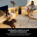 Shark 3-in-1 Max Air Purifier, Heater & Fan with NanoSeal HEPA, Cleansense IQ, Odor Lock, for 1000 Sq. Ft, Charcoal Grey Shark