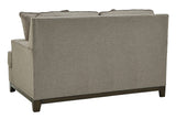 Signature Design by Ashley Kaywood Modern Loveseat with Accent Pillows, Gray Signature Design by Ashley