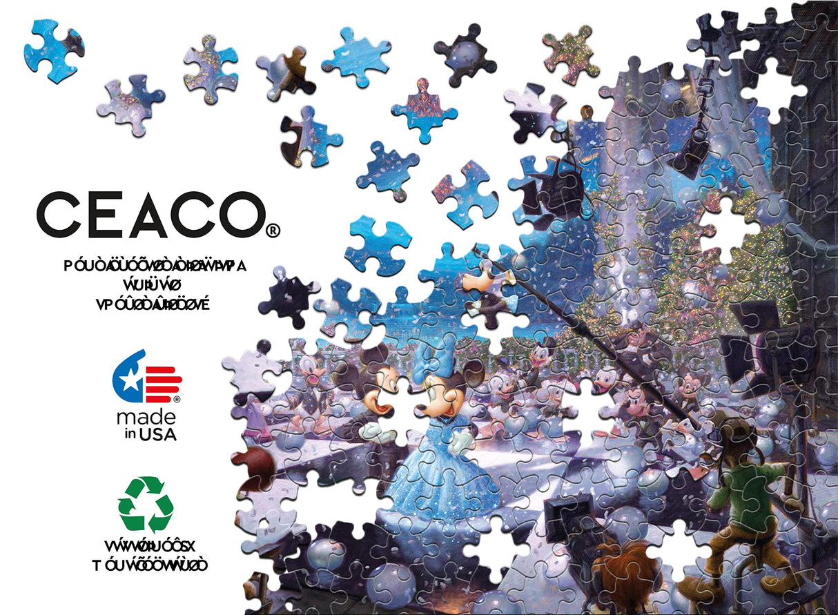 Ceaco - Disney's 100th Anniversary - Thomas Kinkade - 100th Anniversary Celebration - 1000 Piece Jigsaw Puzzle Ceaco