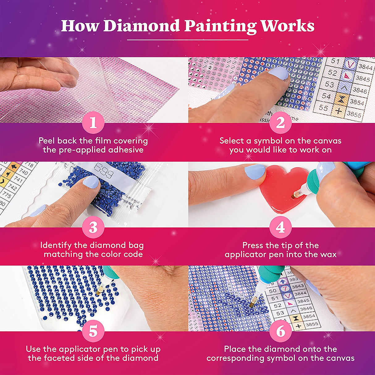 DIAMOND ART CLUB Bathtime and Bee Marvel Diamond Painting Kit, Fun DIY Crafts for Adults and All Ages, Round Diamond Art Canvas for Beginners, 15" x 13" (38.1 x 32.8 cm) DIAMOND ART CLUB