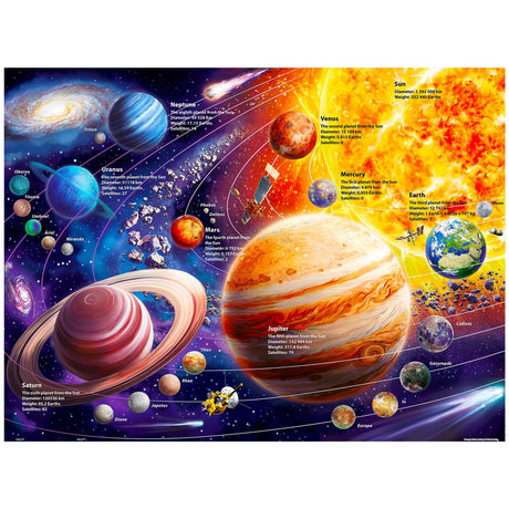 Pintoo Jigsaw Puzzles 1200 Piece for Adults - Image World - Space Beautiful Plastic Puzzle for Home Decor Zero Dust Easy Storage [H2937] Pintoo