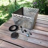 Total Control Offset Smoker Mod Kit for Oklahoma Joe's, and Most Other Offset Smokers Includes Gaskets, Lid Latches and Charcoal Basket (for Oklahoma Joe's Longhorn) Total Control