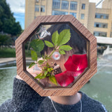 vidonio 2PCS Natural DIY Kaleidoscope Kit, New Wooden Magic Rotating Kaleidoscope Making Set for Nature Lovers, Best Gift, Outdoor Classic Handmade Education Toys for Kids vidonio