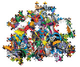 Clementoni - Impossible Puzzle - DC Comics Justice League - 1000 Pieces - Difficult Puzzle for Adults with Superheroes, Made in Italy, 39863 Clementoni