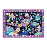 Mudpuppy Cosmic Dreams – 64 Piece Search & Find Jigsaw Puzzle Featuring Cats in A Whimsical Outer Space Wonderland and Over 40 Hidden Images to Find Mudpuppy