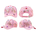 Klever Kits Decorate Your Own Baseball Cap with 7 Sheets Gems Stickers, Art & Crafts Kit for Kids, Fun Creative DIY Toys for Kids Girls Klever Kits