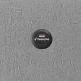 Yaheetech Sectional Sofa L-Shaped Sofa Couch Bed w/Chaise & USB, Reversible Couch Sleeper w/Pull Out Bed & Storage Space, 4-seat Fabric Convertible Sofa, Pull Out Couch Light Gray Yaheetech