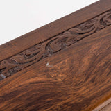 INTAJ Borders Wooden Urns for Human Ashes Adult Funeral Urn, Wooden Cremation Urns for Ashes Engraving, Wooden Box (L (9x6x5) 185 Cu/in, Custom INTAJ