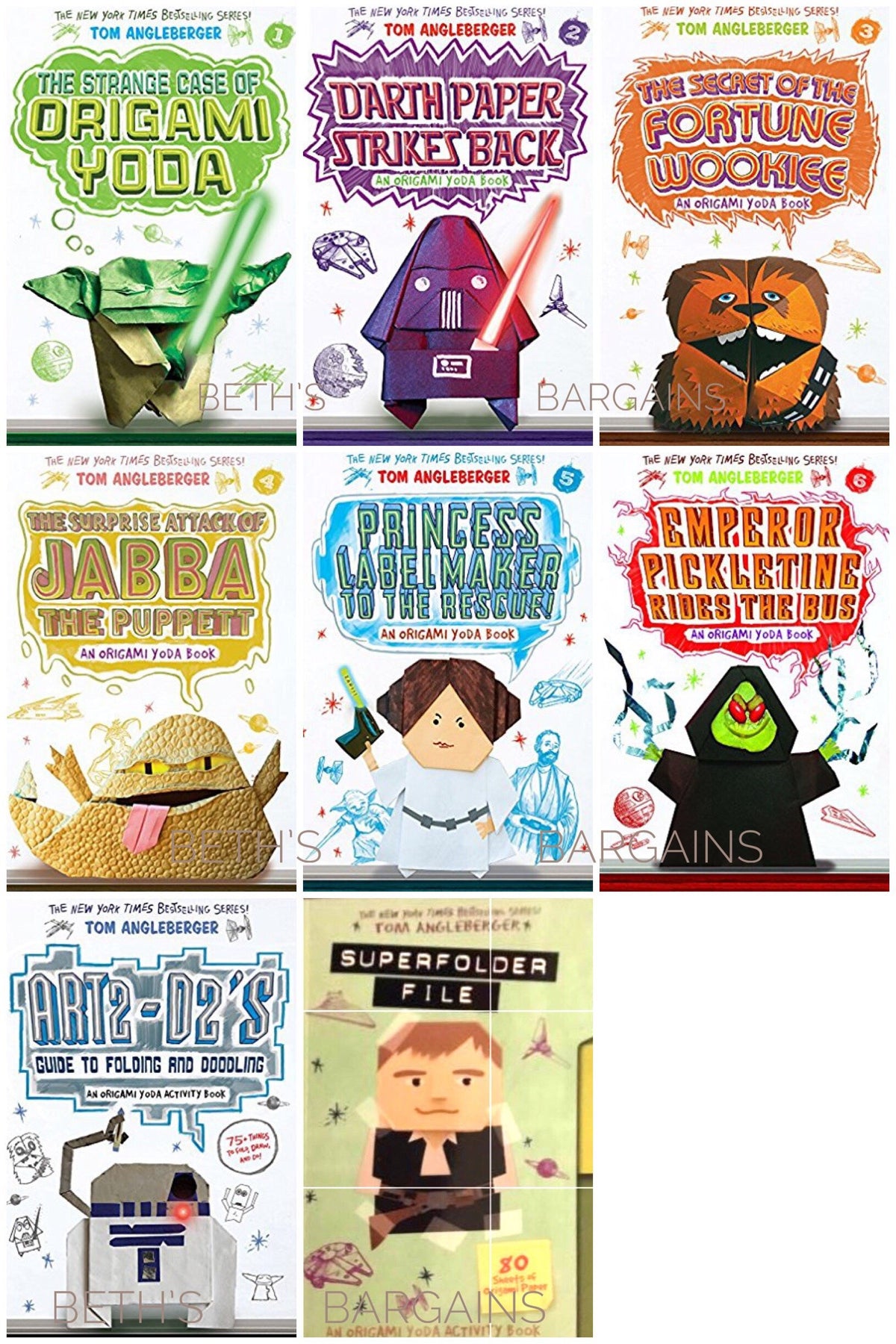 The Origami Yoda Files: Collectible 8-book Boxed set The origami yoda files