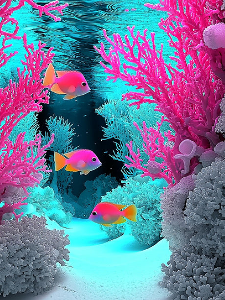 Sea Diamond Art Kits for Adults, Landscape Diamond Painting Kits for Beginners, 5D DIY Ocean Full Drill Round Diamond Painting Gem Art for Adults, Home Wall Decor 12 x 16 Inch Generic