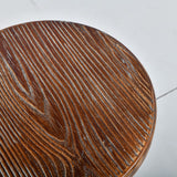 Topower 3 Piece Pub Table and Stool Set Round Bar Table Adjustable Height Coffee Table Farmhouse Counter Height Bar Stools with Backrest Silver 1 Table + 2 Stools Topower