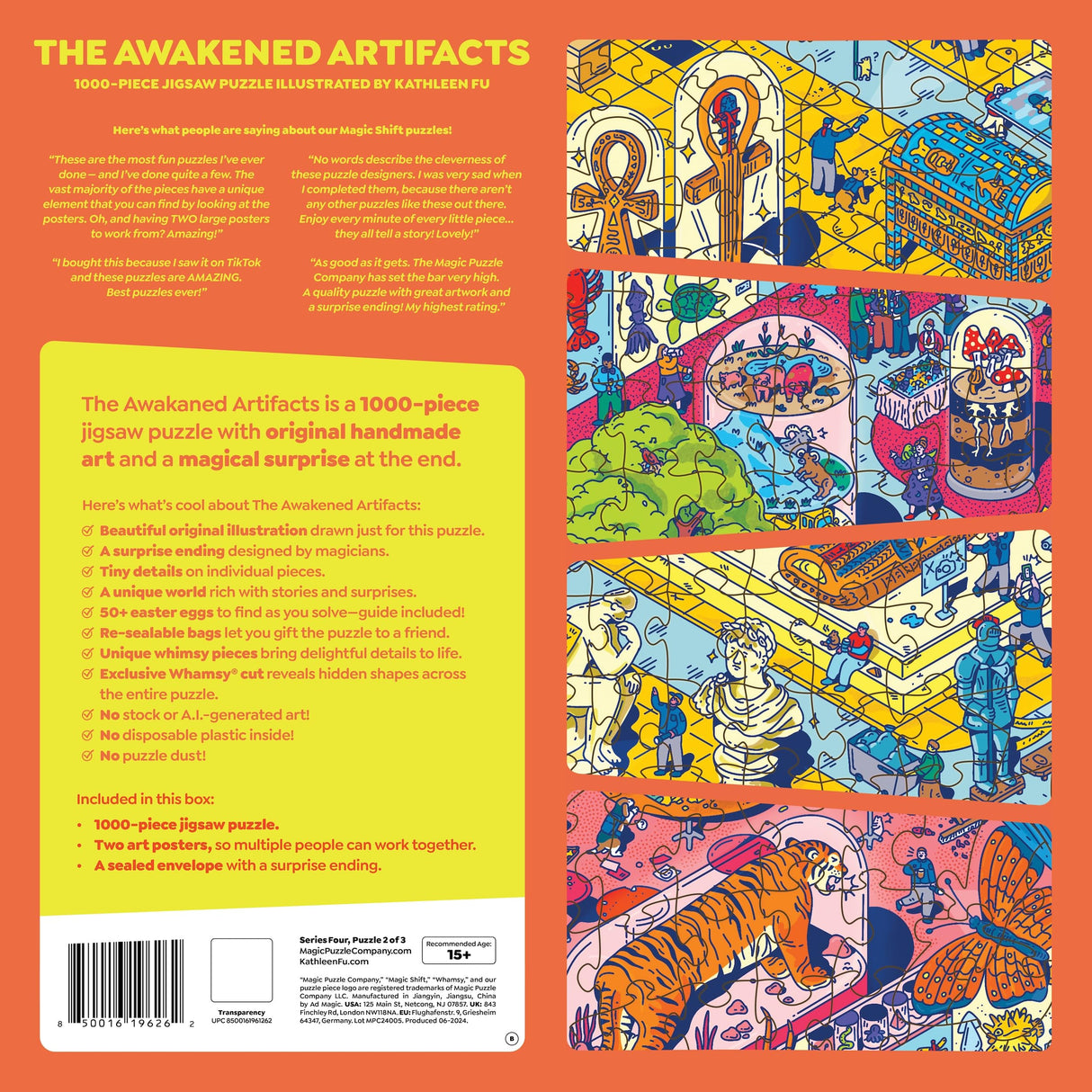The Awakened Artifacts • 1000-Piece Jigsaw Puzzle from The Magic Puzzle Company • Series Four Magic Puzzle Company