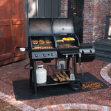 OKLAHOMA JOE'S® Canyon™ Charcoal and Propane Gas Combination Smoker and Grill, Black Steel, 24203004 Oklahoma Joe's