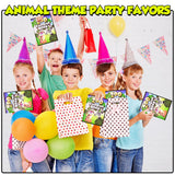 18Pcs Zoo Animal Coloring Books Bulk for Kids - 9"x11" Animal Party Favors with Jungle Safari Animals and Activity Sheets for Goodie Bags, Classrooms and Themed Birthday Supplies (Pack of 18) Bedwina