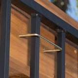 Christopher Knight Home Caribbean Outdoor Acacia Wood Balcony Bar Table, Natural Stained Christopher Knight Home