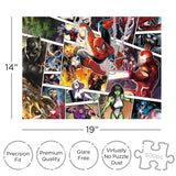 AQUARIUS Marvel Puzzle (500 Piece Jigsaw Puzzle) - Glare Free - Precision Fit - Officially Licensed Marvel Merchandise & Collectibles - 14 x 19 Inches AQUARIUS