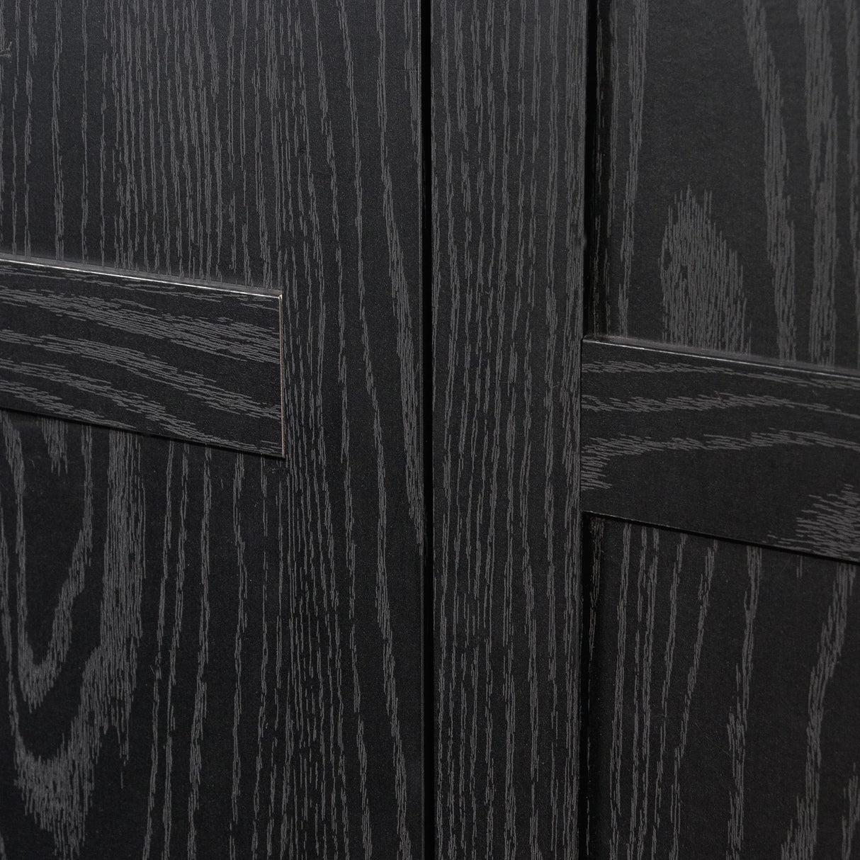 Sauder Tall Storage Cabinet, Black, 4 Adjustable Shelves, Multi-Room Use Sauder