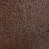 HomePop Square Ottoman with Lift Off Top - Brown Faux Leather HomePop