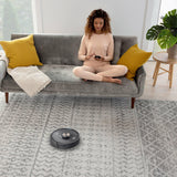 Shark UR2360S Ultra Robot Vacuum, with Matrix Clean, Precision Mapping, 30-Day Capacity HEPA Bagless Self Empty Base, Self-Cleaning Brushroll Perfect for Pet Hair, WiFi, Black (Renewed) Shark