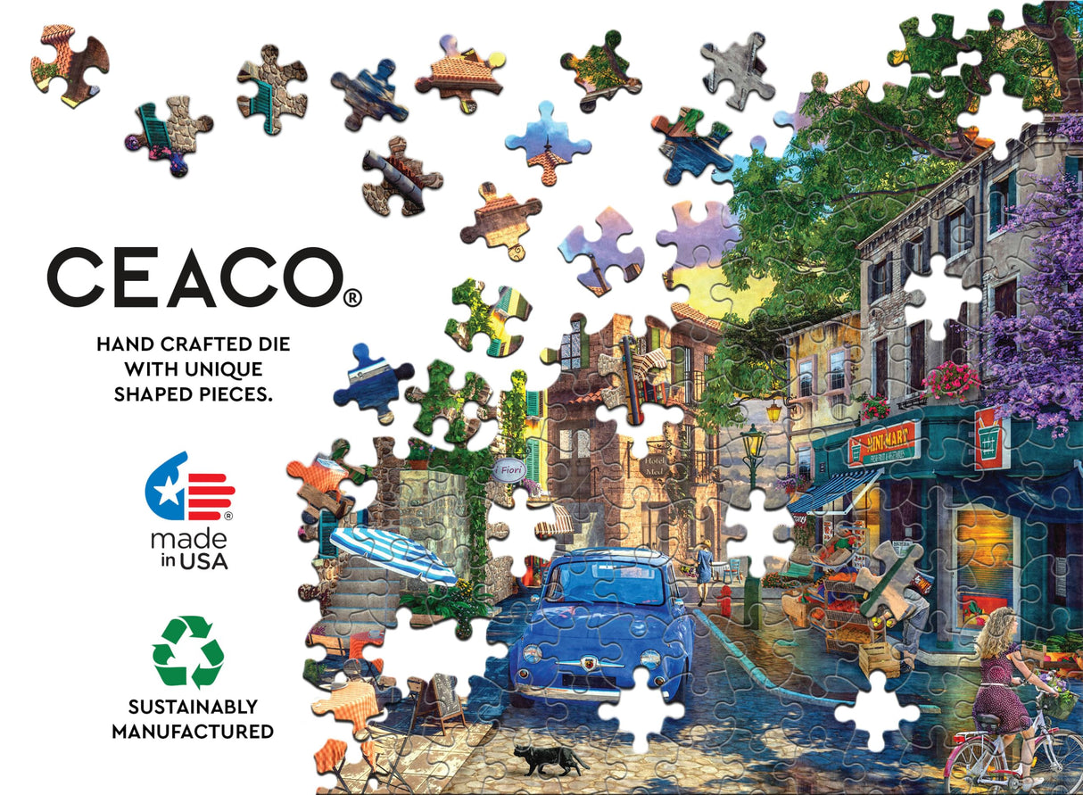 Ceaco - Around The World - Northern Village - 500 Piece Jigsaw Puzzle Ceaco