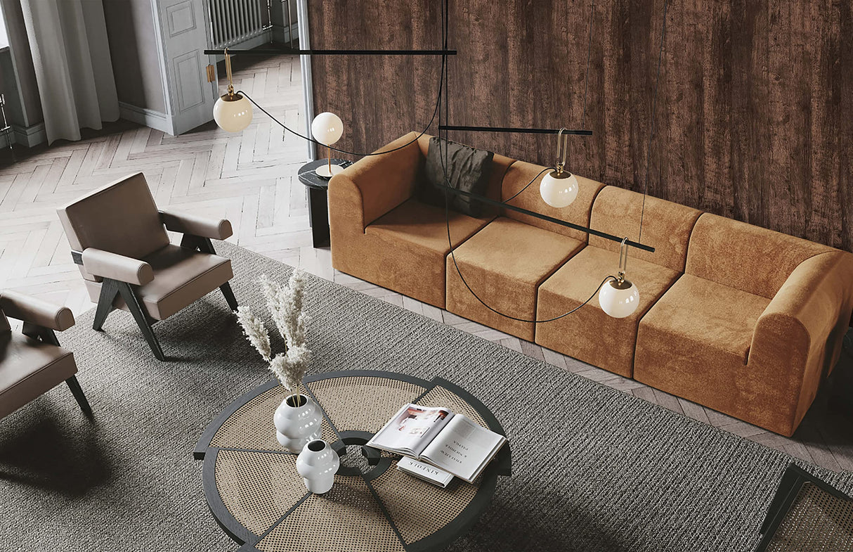 Dimoon Wood Wallpaper Brown Dark Wood Contact Paper Brown Wood Plank Wood Peel and Stick Wallpaper Removable Rustic Wood Grain Self Adhesive Vintage Distressed Texture Desk Vinyl Roll17.7"x78.7'' Dimoon