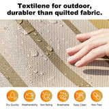 GAFETE 14ft Two Person Outdoor Hammock, Portable Camping with Folding Steel Spreader Bar, Carrying Bag, Carabiners, Tree Straps, Pillow & Sidebag, Quick Dry Textilene, 550 lbs Capacity (Coffee) gafete