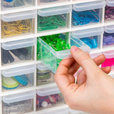 IRIS USA Screw Tool Organizer Small Parts Cabinet Chest, 44-Drawer Hardware Electronics Nuts Bolts Storage Drawers Organization Toolbox Garage Craft Business Teacher Beads Scrapbook Art Hobby - White IRIS