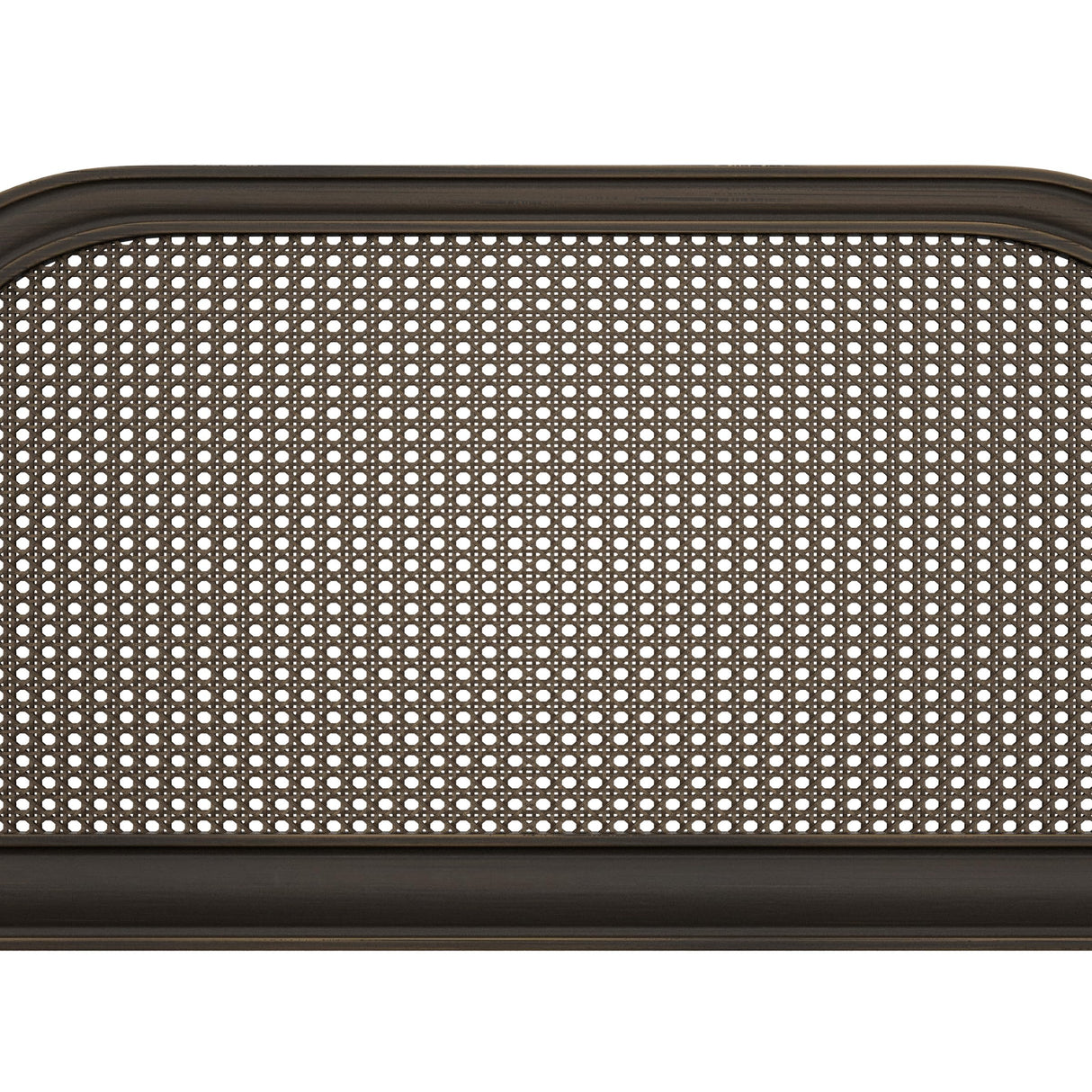 Hillsdale Melanie Wood and Metal Queen Canopy Bed with Low Footboard, Oiled Bronze Hillsdale