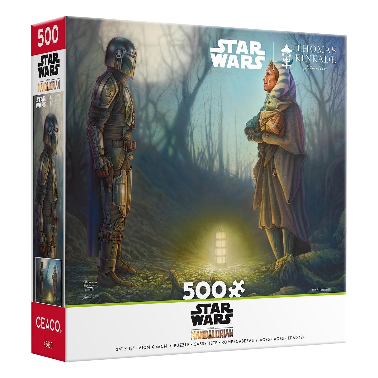Ceaco - Thomas Kinkade - Star Wars - Mandalorian Connection - 500 Piece Jigsaw Puzzle Ceaco